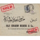 1921 cover from Mohammerah to Bombay with 1Kr. on 12 chahis