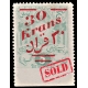 1910 Error 30 Kran Unissued Postal Pack Stamps