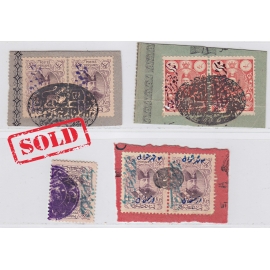 1909 Divani Issue Silver Border Full Set