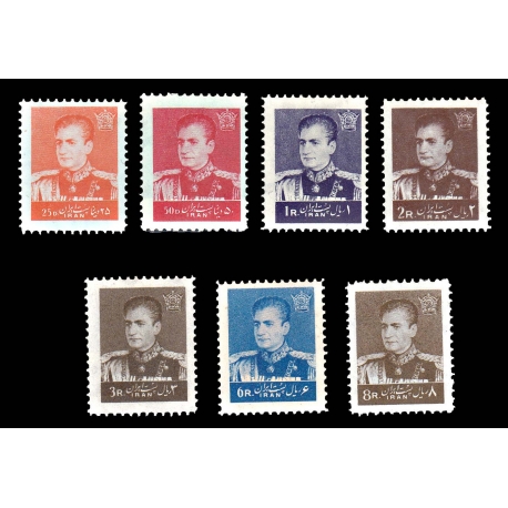 1961-62 Reprint of 10th Issue متمم دهم پستی