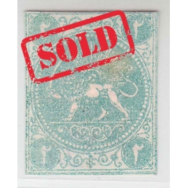 1870 4 Chahi Blue Shades Type I Certificate By Mr. Sadri