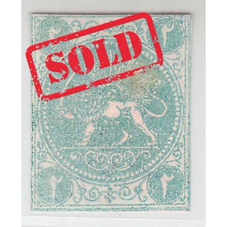 1870 4 Chahi Blue Shades Type I Certificate By Mr. Sadri