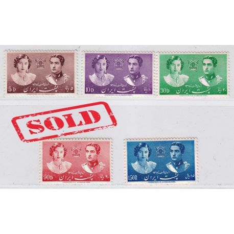 1939 Royal Wedding M.Reza Shah & Fowzieh