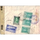 1944 Censored Airmail cover from Tehran to USA