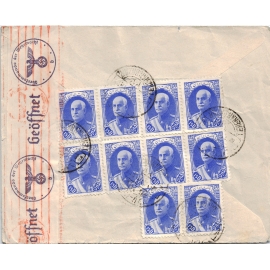 1940 Censored Mail from Tehran to Germany