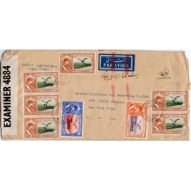 1941 Censored Mail from Arak to New York