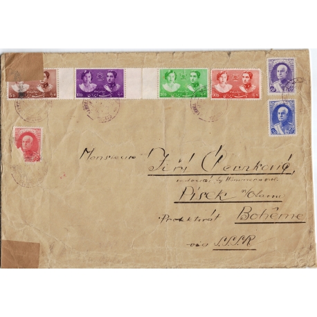 1941 Censored Mail from TakhteJamshid to Germany