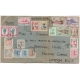 1933 Colorfull Franking cover from Abadan to London