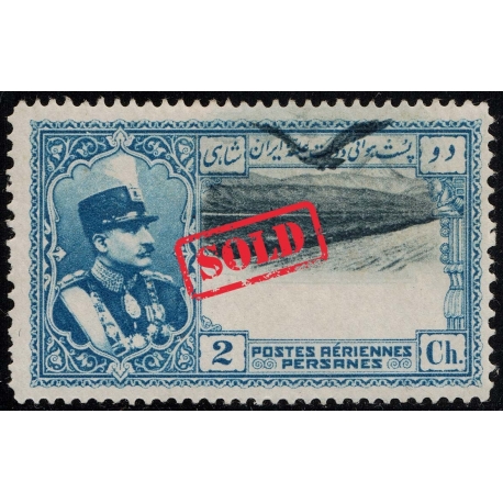 Error 2ch 1930 Airmail Issue Shifted Center 