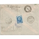 1937 Airmail from to Stockholm with Takhte Djamshid PM