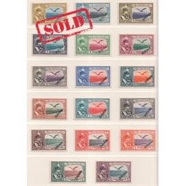 1930 Airmail Issue Specimen Never Hinged