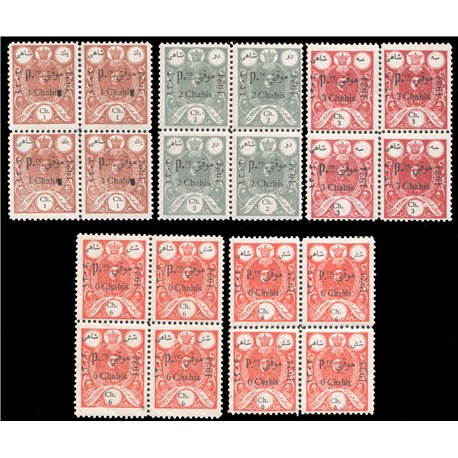 1924 The Provisional issues block of 4 Certificate By IPSC