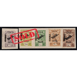 1928-29 Airmail Issue with Portuguese Specimen Handstamp 