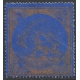 1865 Large format lion label Blue and Gold Issue 