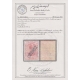 1901 Provisional Issue 12ch Inverted Diagonal Surcharge 