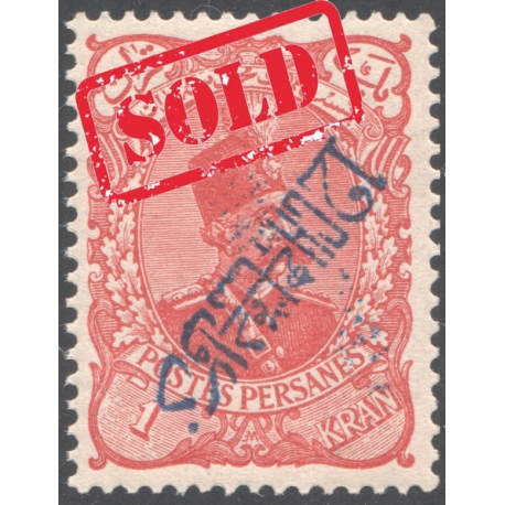 1901 Provisional Issue 12ch Inverted Diagonal Surcharge 