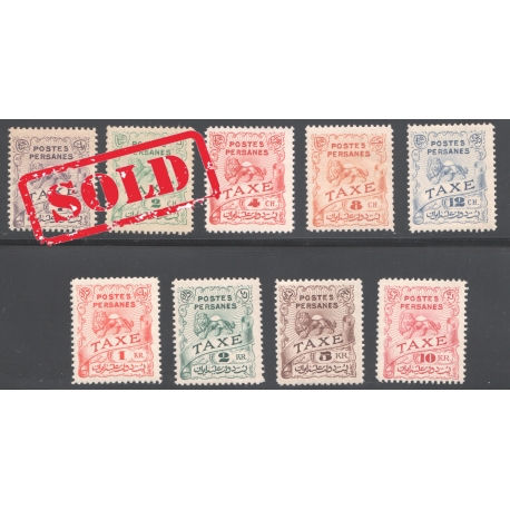 Unissued Saatdjian Stamps.Intended for Postage Due