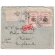 1906 Cover to London tied by Kuh Siah Malek Ziearat Postmark