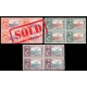 1930 Airmail Issue Block of Four Never Hinged