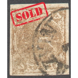 5 Kran gold bronze olive-sepia, type C Certificate by IPSC