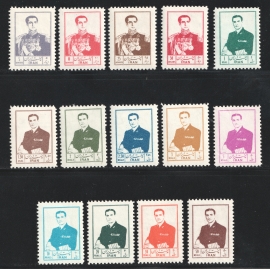 ششمین سری پستی&nbsp;محمد رضا شاه پهلوی