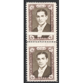 ارور ۵۰ دینار سری هفتم پستی اشتباه چاپی