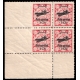 Error 1928 3ch Airmail Imperforated Left