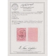 1922 20kr Controle Overprinted 10ch Certificate IPSC