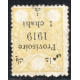 Error 1919 1ch with Inverted Overprint 