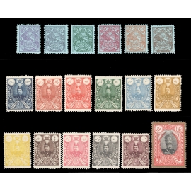 1909 Mohamed Ali Shah Portrait Issue