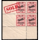 Error 1928 3ch Airmail Imperforated Left
