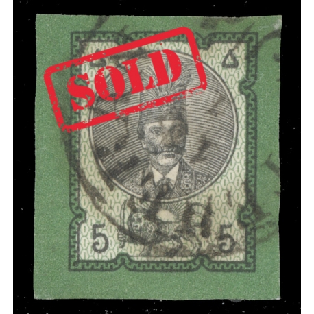 IPSC پنج شاهی سبز دورالوان بیدندانه با سرتیفیکیت 