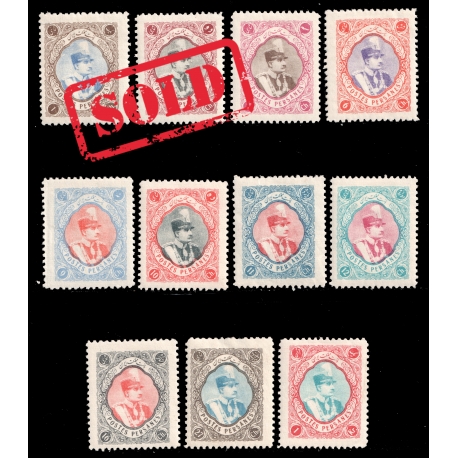 1906 Tabriz Provisional Issue Signed by Mr. Sadri