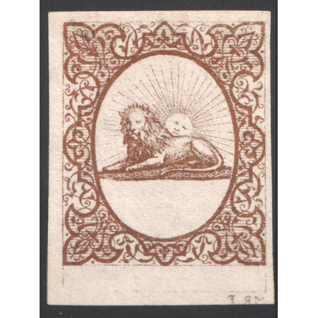 Riester Essay Dark Brwon on ivory paper