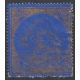 1865 Large format lion label Blue and Gold Issue 