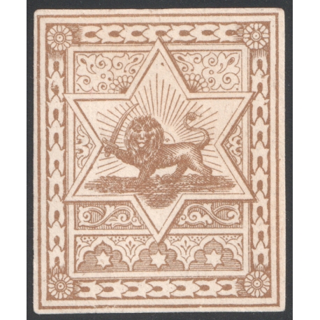 1865 Small Format Lion Labels Gold RARE