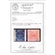 1875 2 Chahi Blue Type A Certificate By IPSC