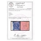 1875 2 Chahi Blue Type D Certificate By IPSC