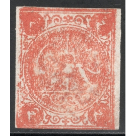 چهار شاهی کاغذ نازک با حاشیه باریک