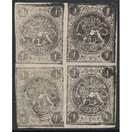 1876 - 1 Chahi Gray Black, Setting BC/AD