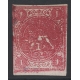 1876 - One Kran Carmine Thin Papar Veriety