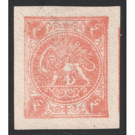 4ch Red-orange Tehran Official Reprint Type C