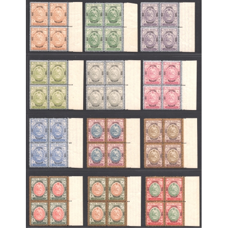 Unissued 8th Century of Omar Khayyam Block of 4