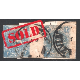 1875 2 Chahi Blue Pair Certificate By IPSC