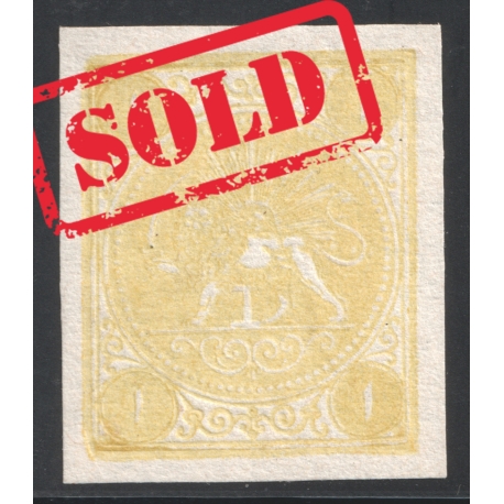 1 Kran yellow, type B, Certificate by IPSC