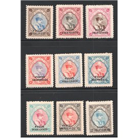 1935 Madjlessi Postes Iranniens Issue
