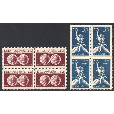 75th Anniversary of UPU Block of Four