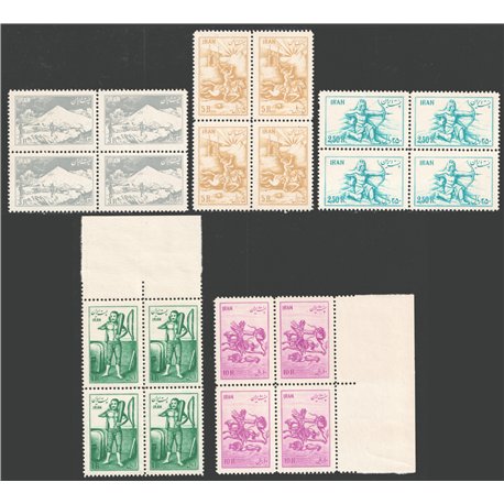 1953 Traditional Sport Day Block of Four