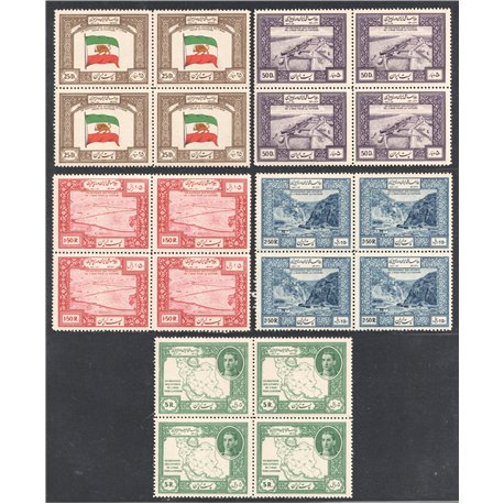 1949 Victory in Word War II Block of 4