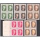 MR Shah Pahlavi 8th Definitive Issue Blocks